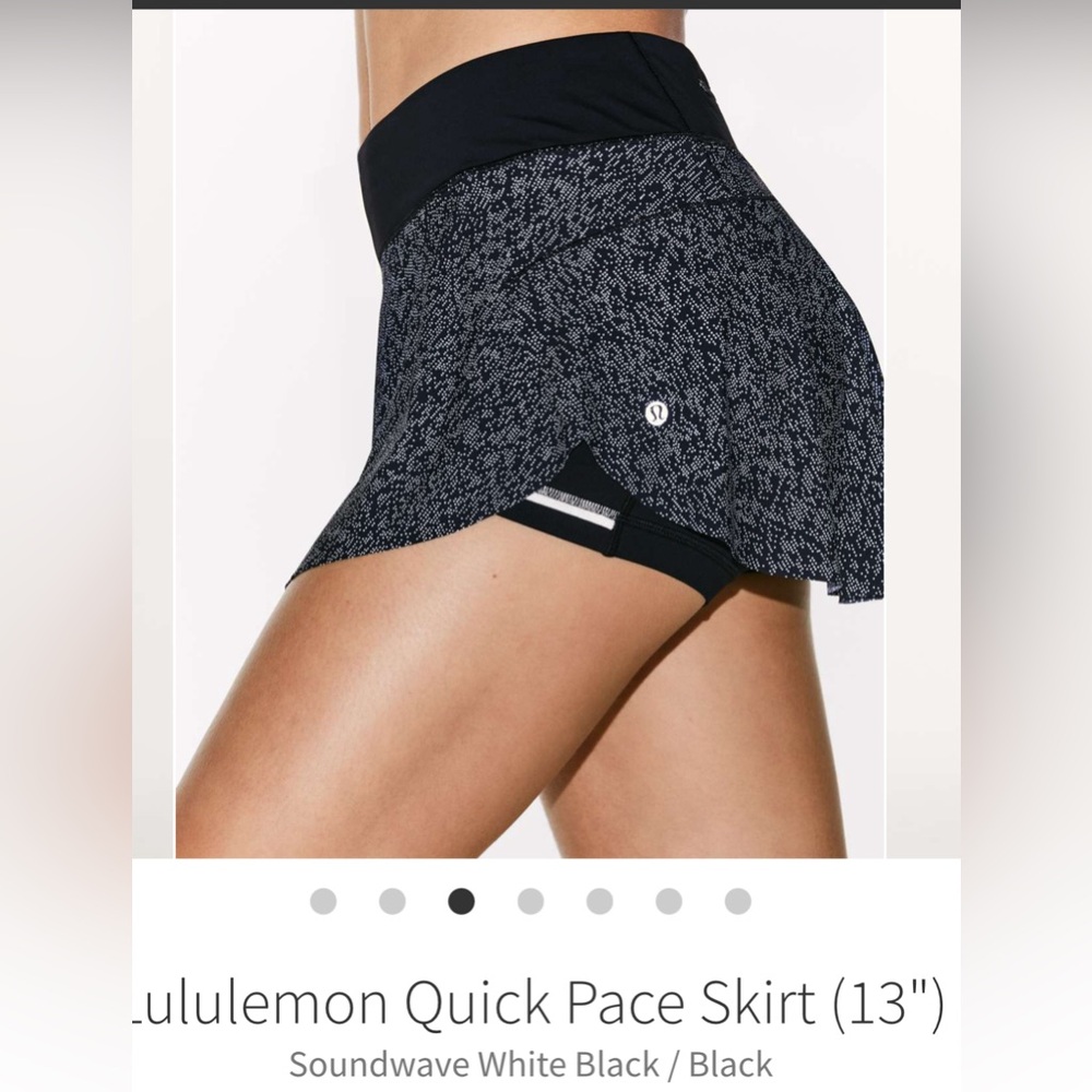 Lululemon Quick Pace Skirt  13”